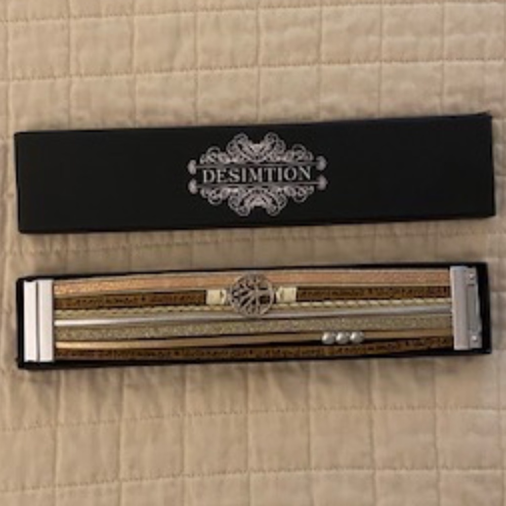 Tree of Life leather wrap bracelet